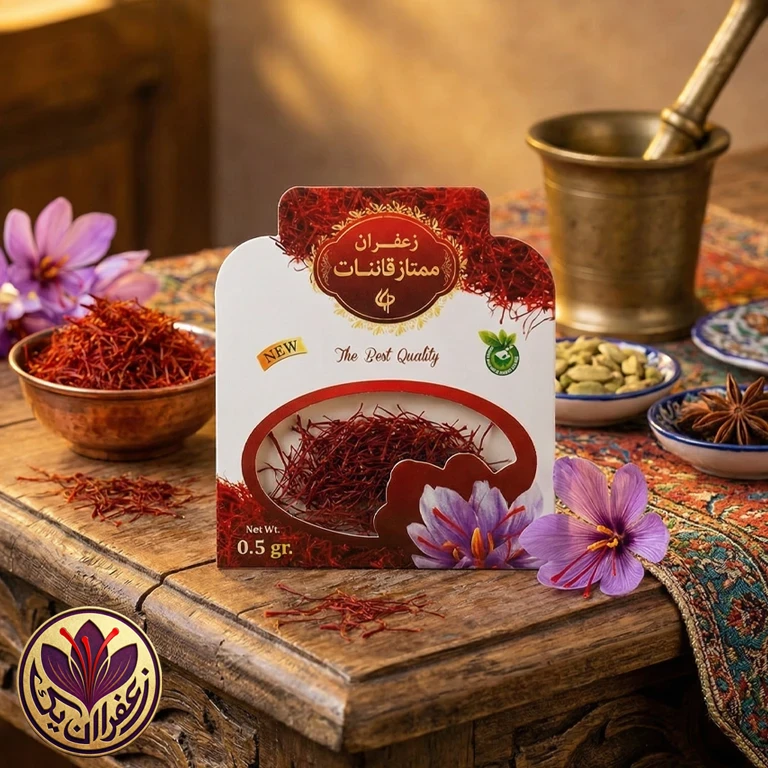 زعفران نگین 0.5 گرمی - تصویر 2