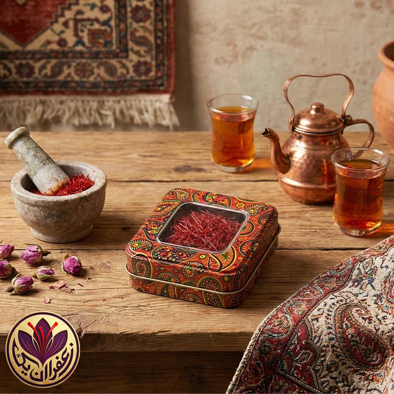 زعفران ترمه - تصویر 2